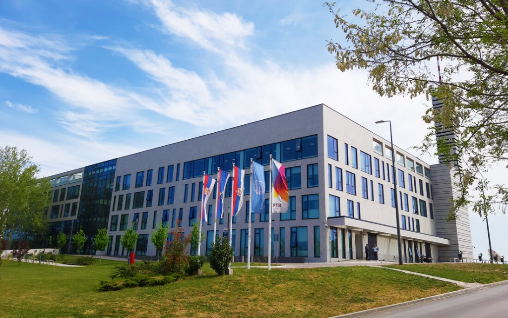 RTV Radio Televizija Vojvodine building in Petrovaradin